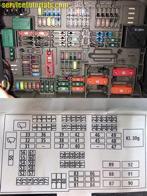 switch fuse 24 7.5 amps in the central junction box|MINI Countryman (2010.